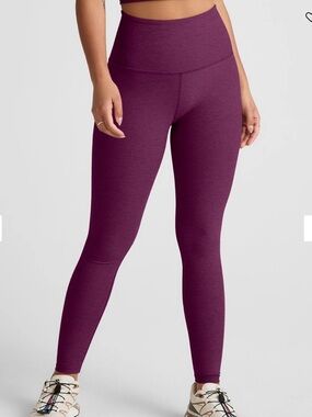 Beyond Yoga High-Waisted Legging — Aubergine Beet
